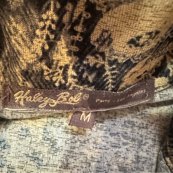 Made In France Leopard Print Women's Blouse - Picture 6 of 8